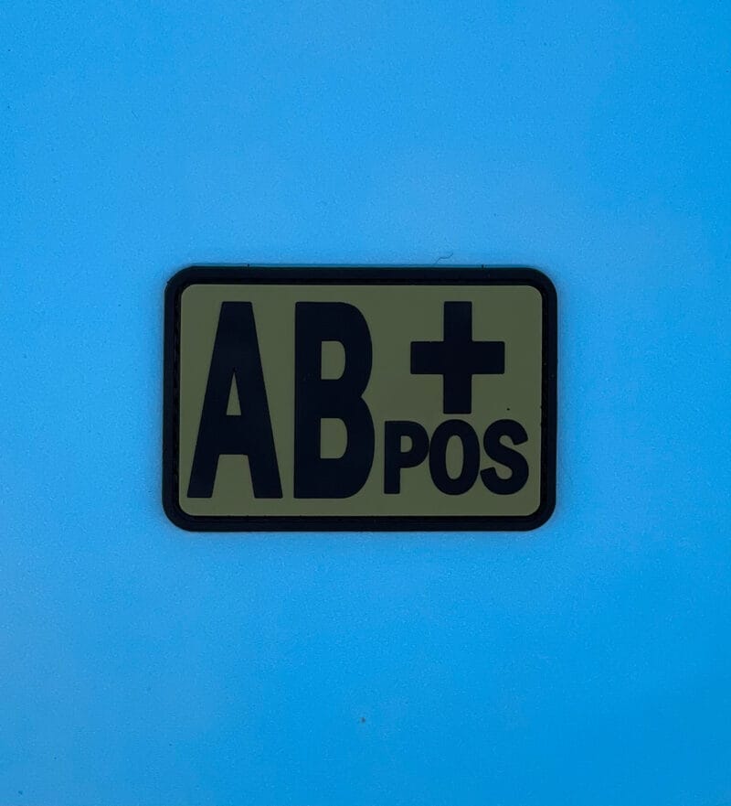 AB POS OD GREEN