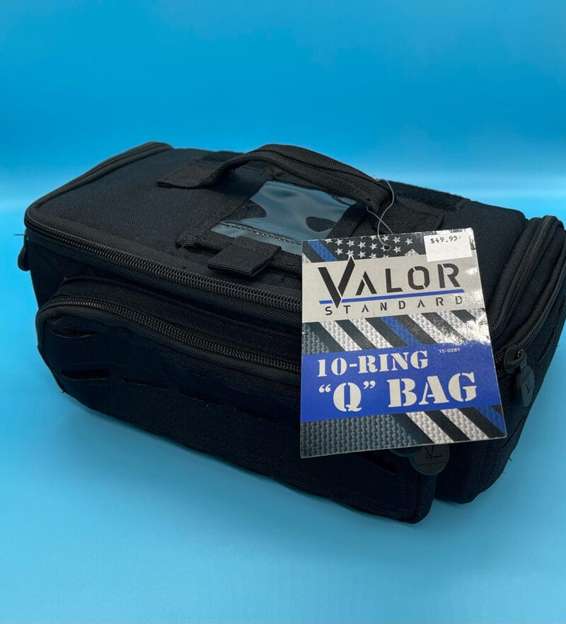 10-RING “Q” BAG Black