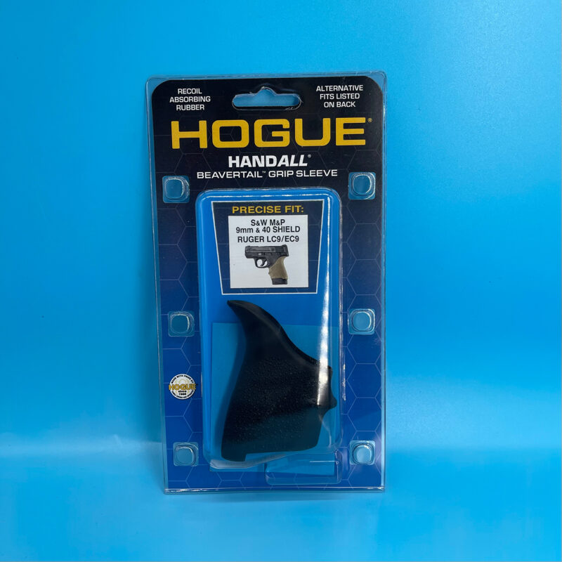 Hogue Handall Beavertail Grip Sleeve 9/40 Shield