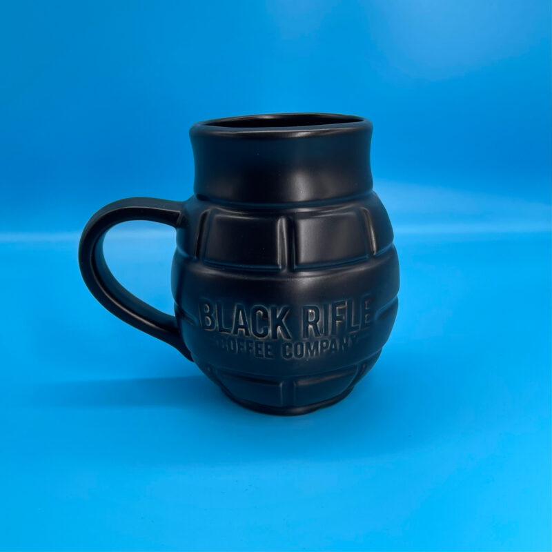 HAND MADE MUG GRENADE BLACK