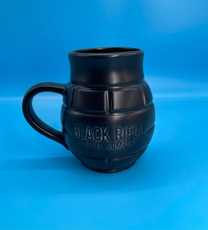 HAND MADE MUG GRENADE BLACK