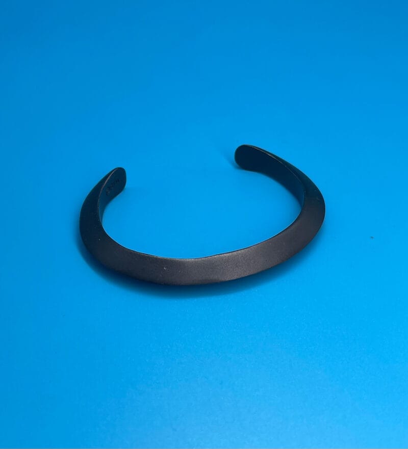 WARRIOR CUFF BRACELET (BLACK PEWTER)