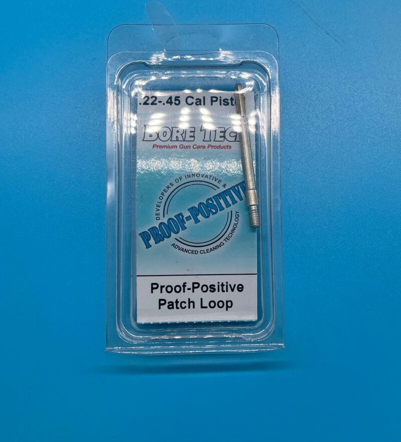 .22 - .45 Cal Pistol Proof Positive Patch Loop