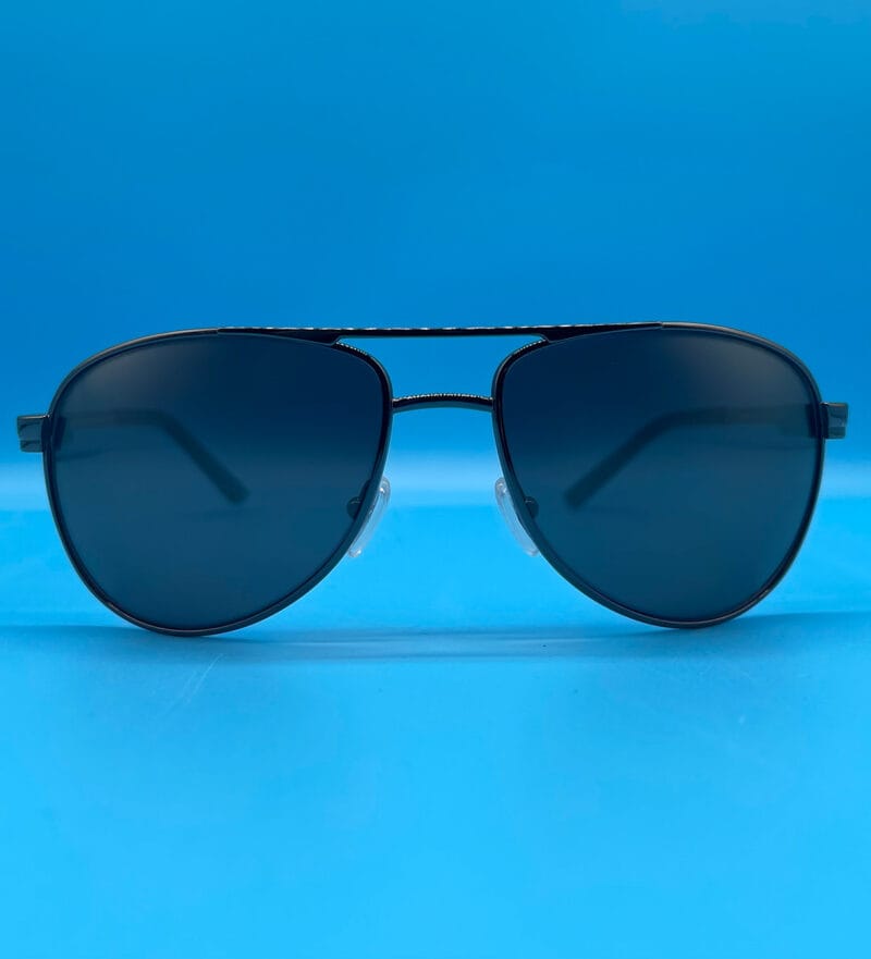 Greasewood NIR Polarized Matte Gunmetal Black Black Lens