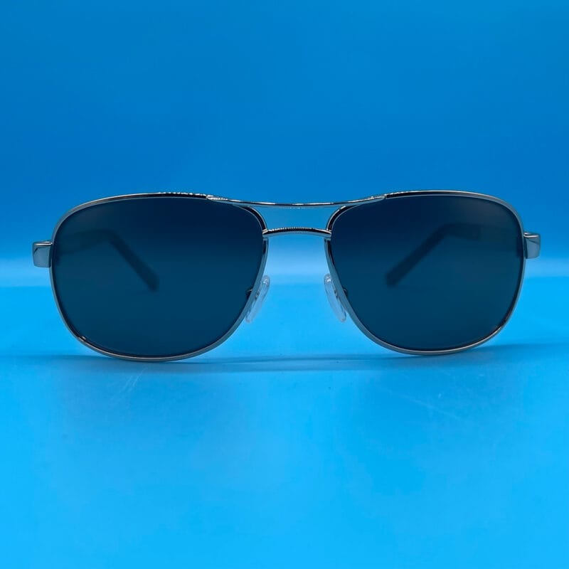 Drake NIR Polarized Gloss Silver Black Lens