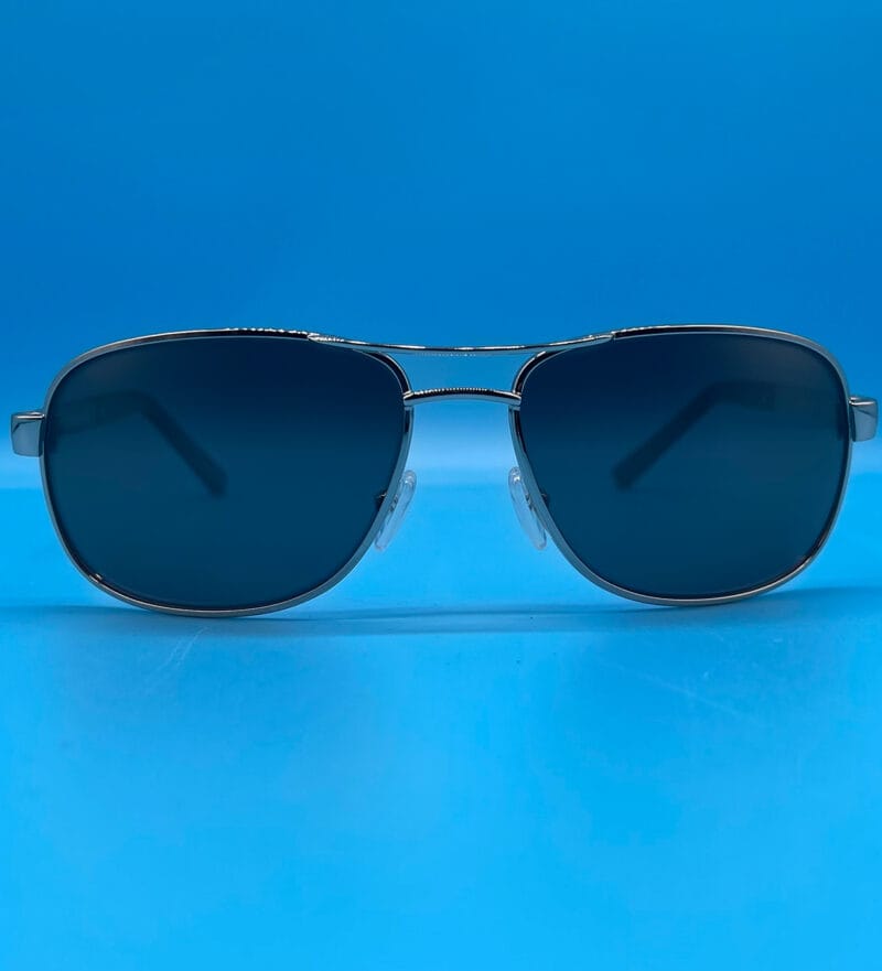 Drake NIR Polarized Gloss Silver Black Lens