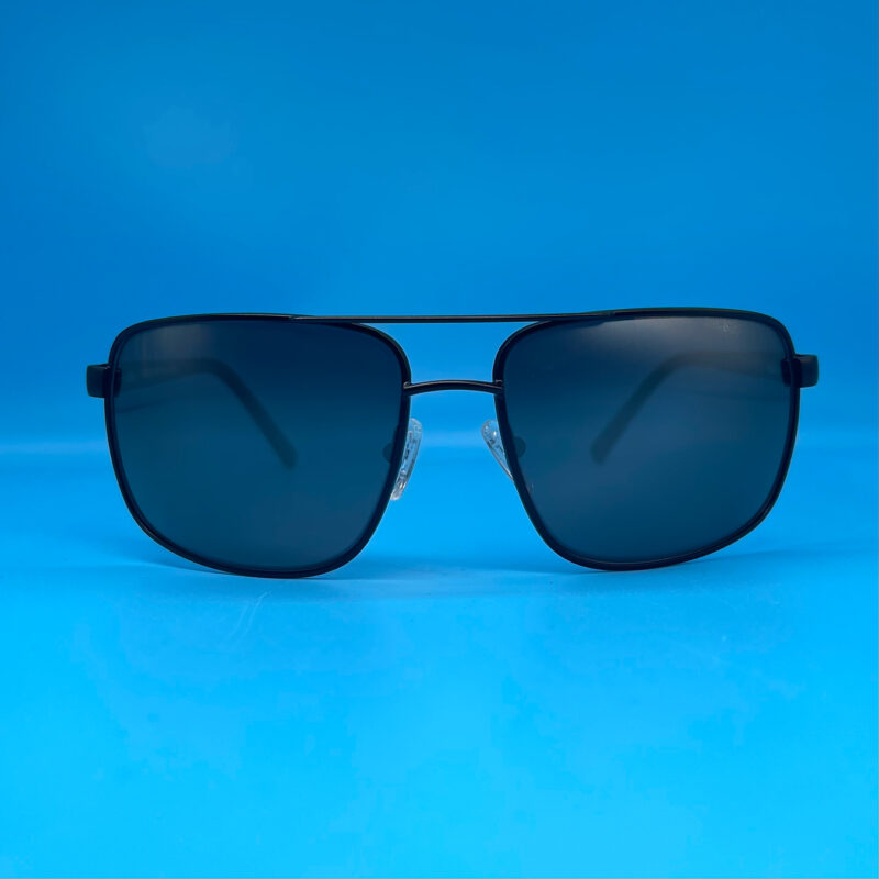 George NIR Polarized Matte Black Black Lens