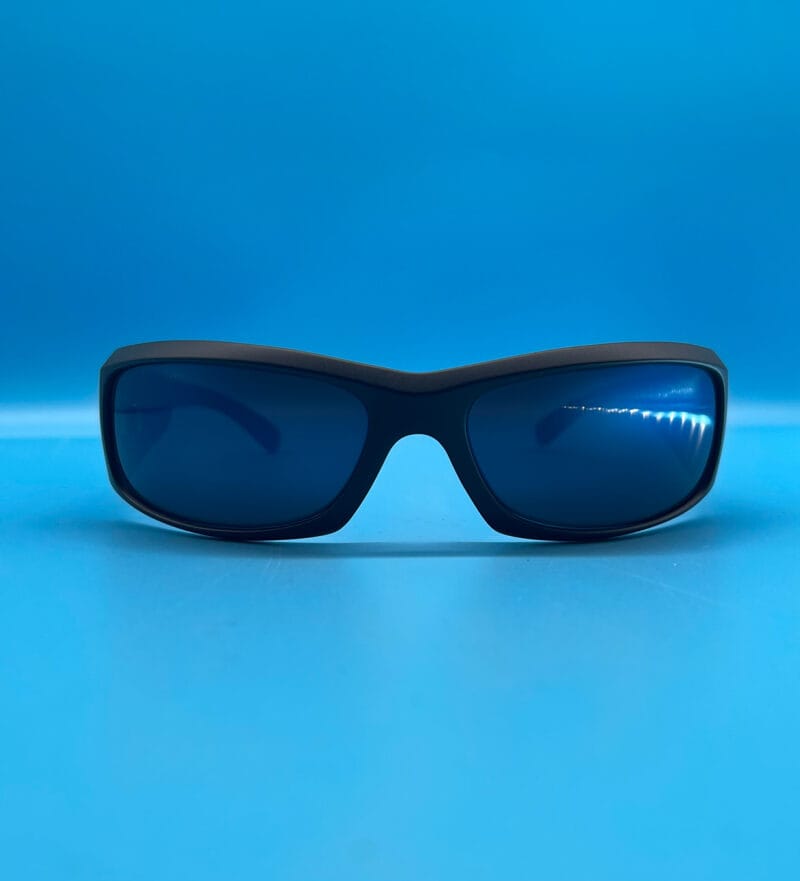 Bucket NIR Polarized Blue Lens Black Matte
