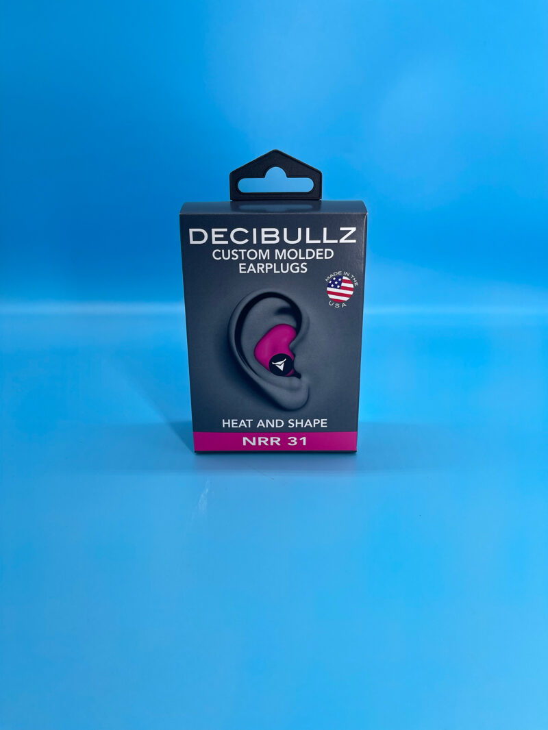 Custom Molded Earplugs Pink