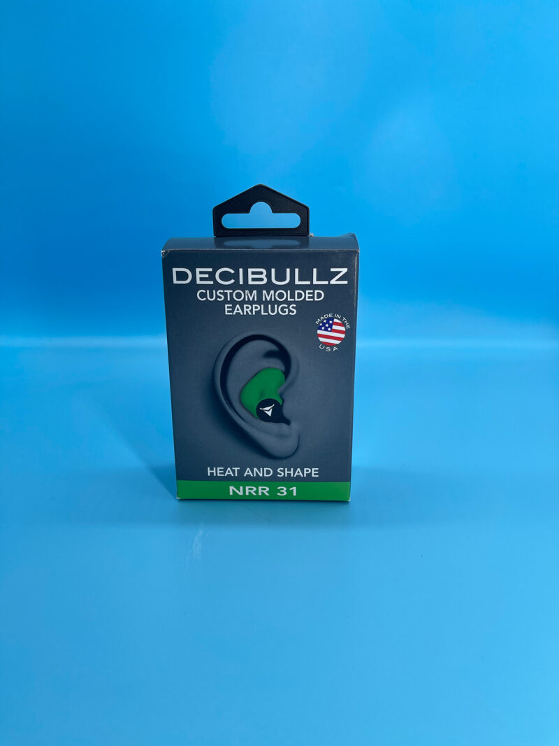 Custom Molded Earplugs Green