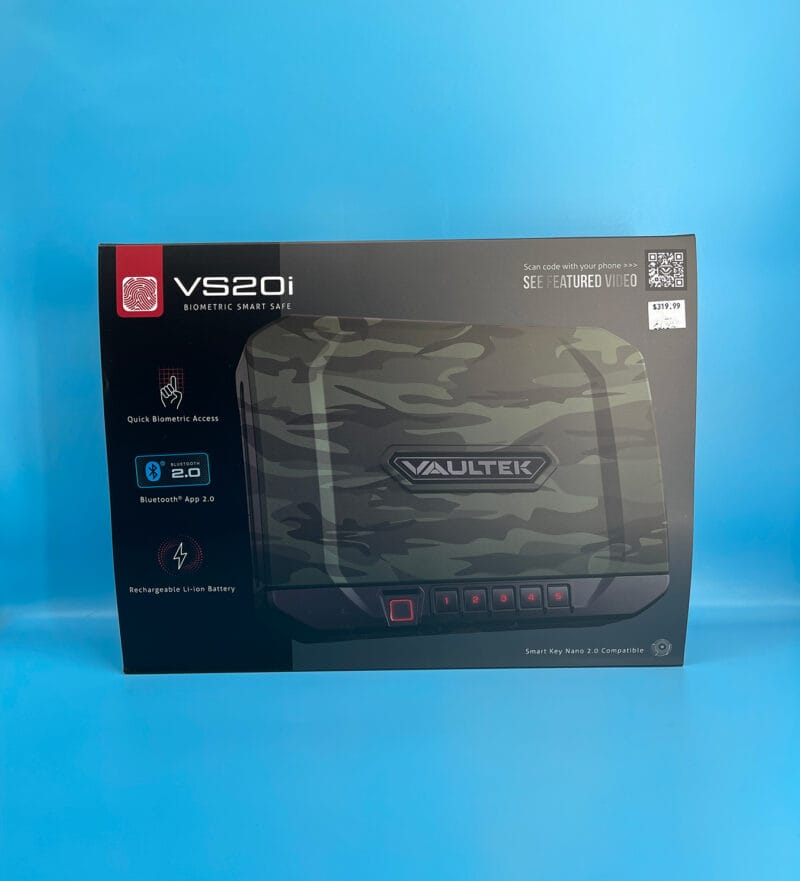VS20i Biometric Vaultek Safe Camo
