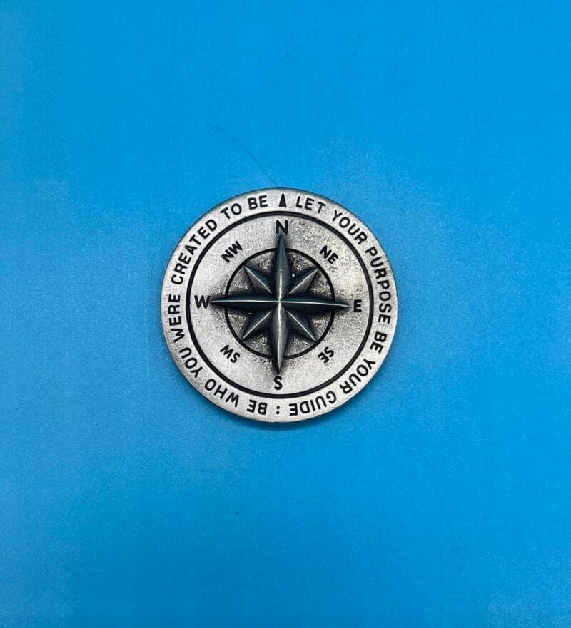 Guiding Compass Paperweight [Pewter]