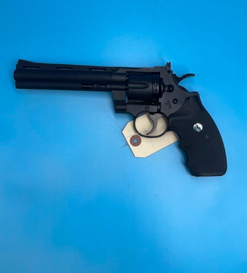 Black Pellet Revolver